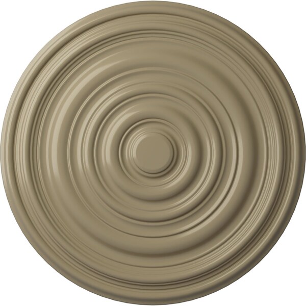 Ekena Millwork Carton Ceiling Medallion (For Canopies up to 2 5/8"), Hand-Painted Gobi Desert, 12 5/8"OD x 1"P CM13CAGDF - main